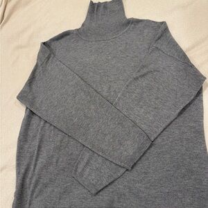 Primark Charcoal Turtleneck Sweater for Men